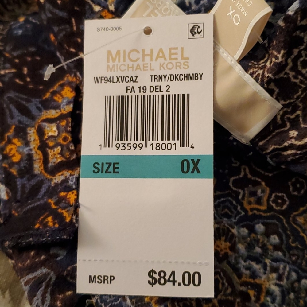 Michael Kors Tie Sleeve Top - Picture 5 of 5